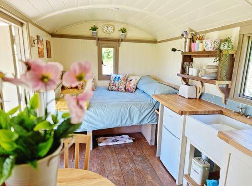 Pen Bryn Shepherd Hut Hay-On-Wye Extérieur photo