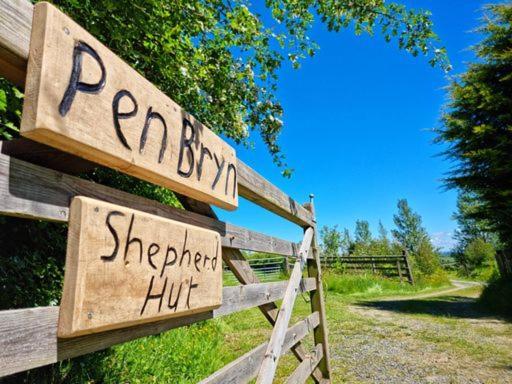 Pen Bryn Shepherd Hut Hay-On-Wye Extérieur photo
